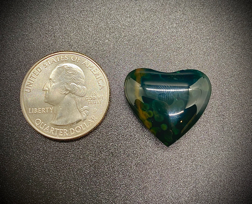 Ocean Jasper Heart