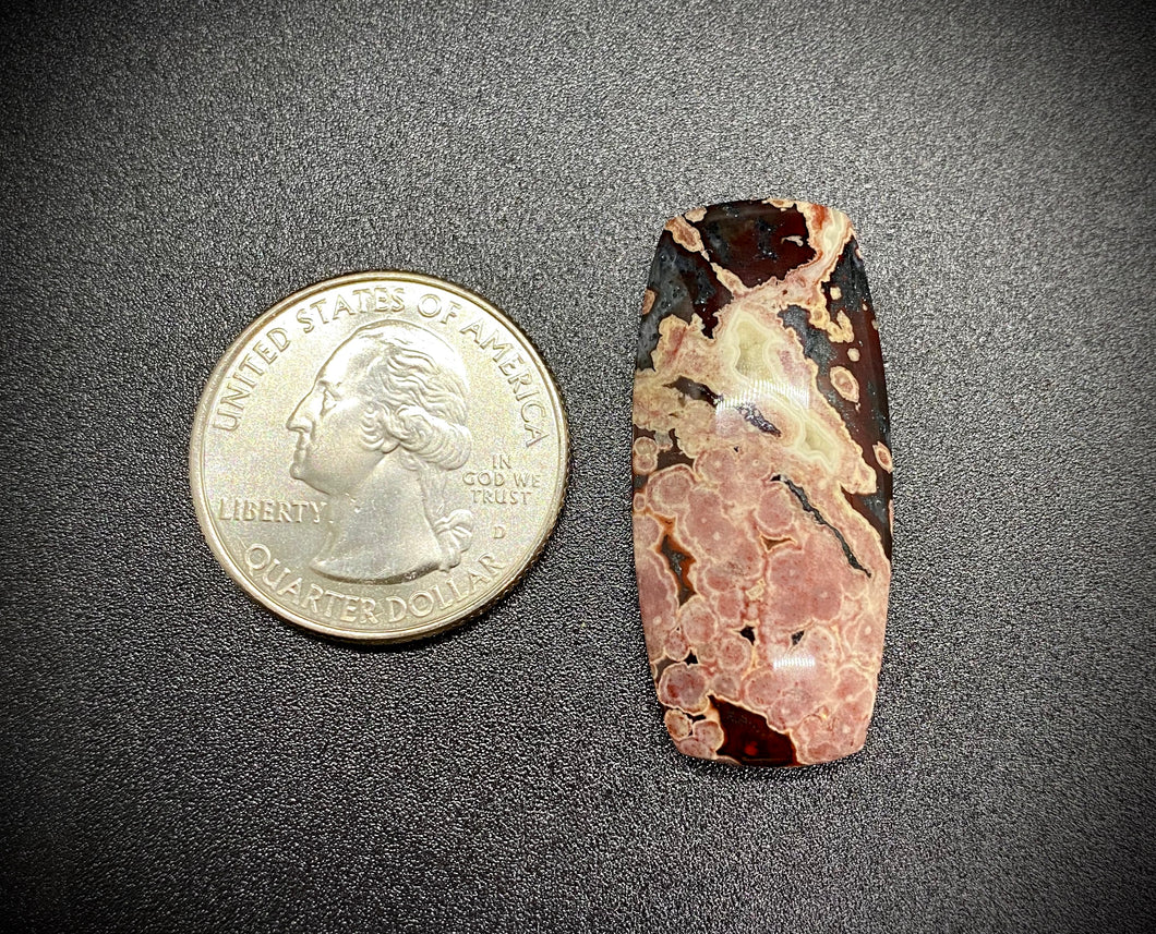 Rhodochrosite with Hematite