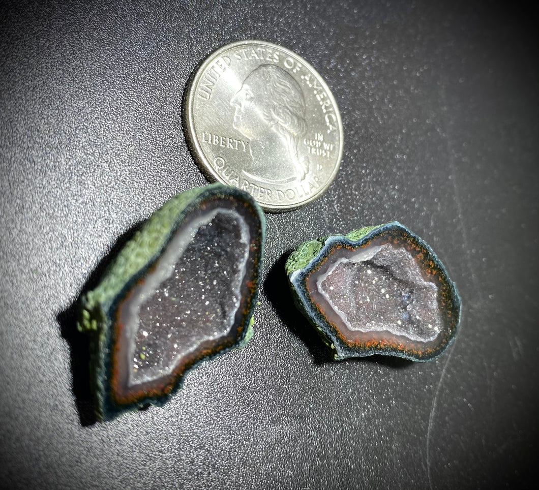 Tabasco Geode Pair