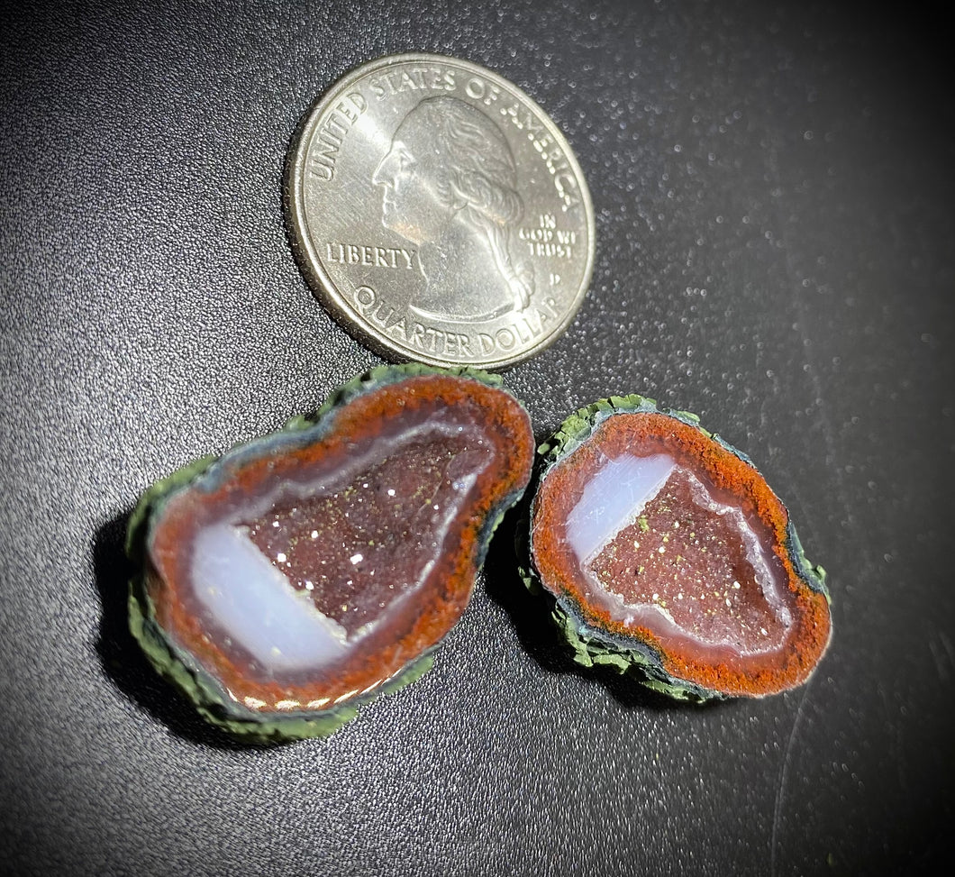 Tabasco Geode Pair