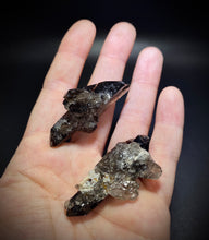 Load image into Gallery viewer, Smoky Quartz Crystals from Arkansas (2 Piece)
